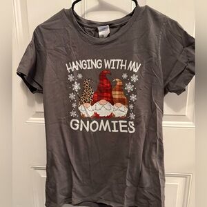 Gray Gnome Graphic Tee - Short Sleeve